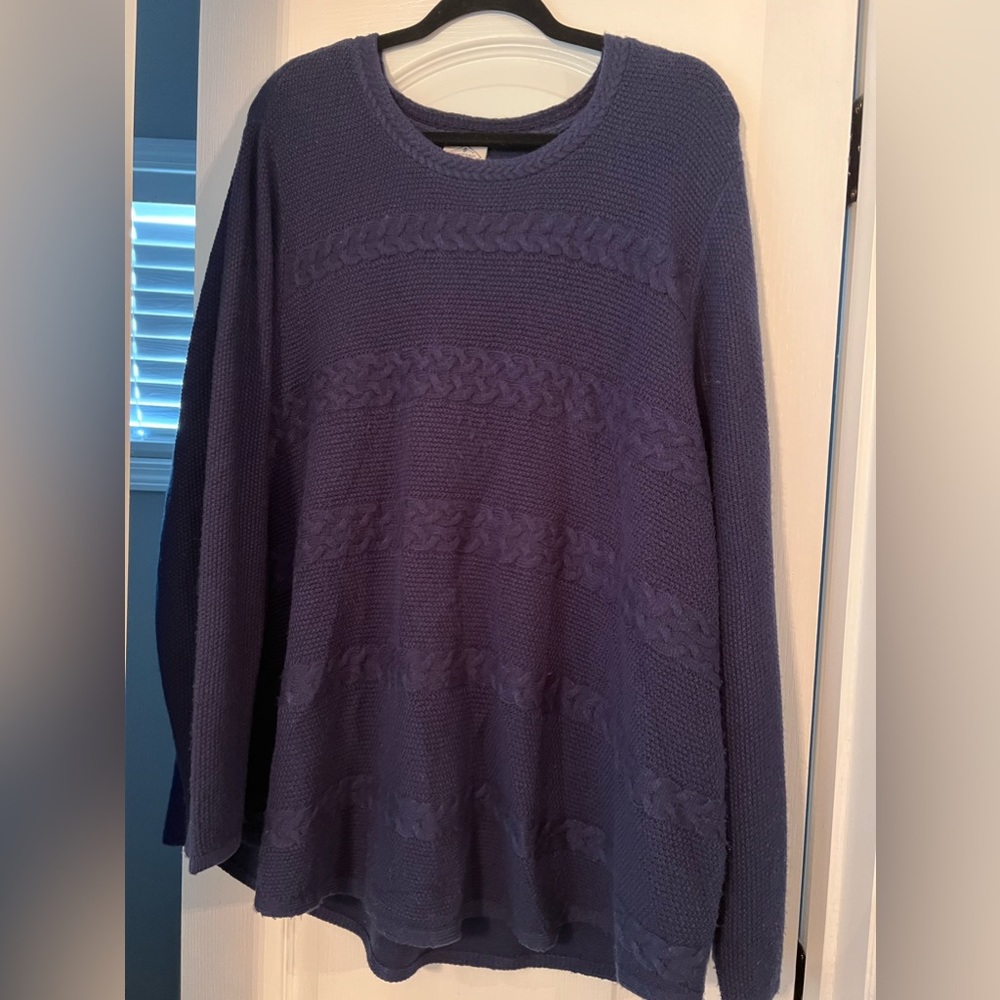 Navy blue sweater